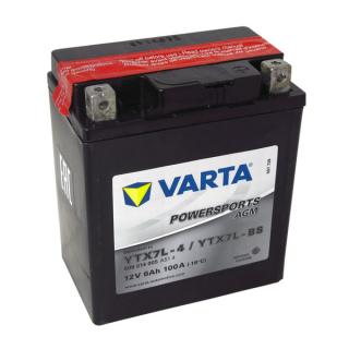 Motobaterie VARTA  YTX7L-BS, 6Ah, 12V