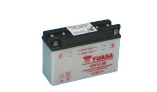 Motobaterie YUASA (originál) 12N12-3B, 12V,  12Ah