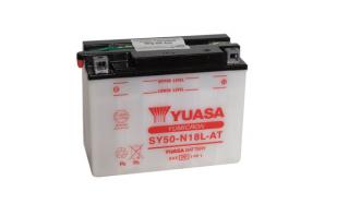 Motobaterie YUASA (originál) SY50-N18L-AT, 12V,  20Ah