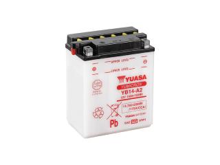 Motobaterie YUASA (originál) YB14-A2, 12V,  14Ah