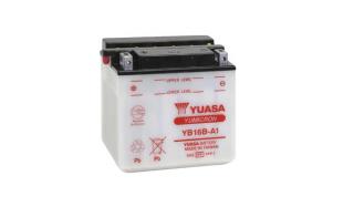 Motobaterie YUASA (originál) YB16B-A1, 12V,  16Ah