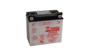 Motobaterie YUASA (originál) YB16L-B, 12V,  19Ah