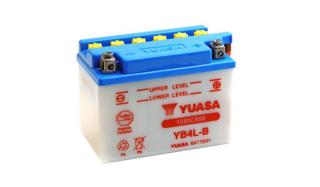 Motobaterie YUASA (originál) YB4L-B, 12V,  4Ah