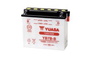 Motobaterie YUASA (originál) YB7B-B, 12V, 7Ah