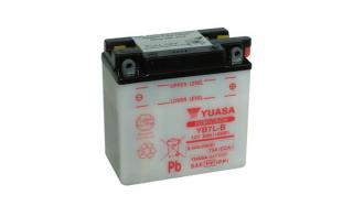 Motobaterie YUASA (originál) YB7L-B, 12V,  8Ah