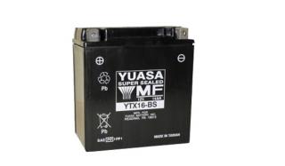 Motobaterie YUASA (originál) YTX16-BS, 12V,  14Ah