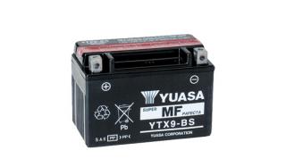 Motobaterie YUASA (originál) YTX9-BS, 12V,  8Ah