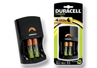 Nabíječka baterií Duracell CEF 14 4Hours Charger AA/AAA + 2 články AA