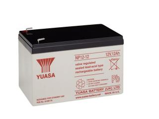 Staniční (záložní) baterie YUASA NP12-12,  12Ah, 12V