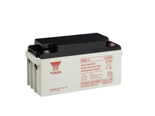 Staniční (záložní) baterie YUASA NP65-12,  65Ah, 12V
