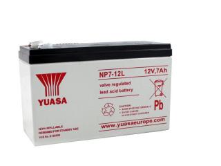 Staniční (záložní) baterie YUASA NP7-12L, 7Ah, 12V