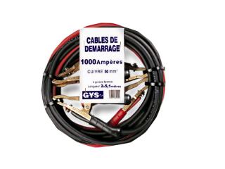 Startovací kabely GYS PROFI, 1000A, 50mm, 5.1m