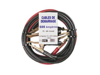 Startovací kabely GYS PROFI, 500A, 25mm, 3.0m