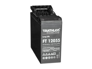 TRIATHLON FT12055 (12V - 57,1Ah) Záložní baterie  front terminal