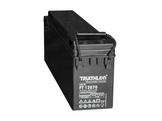 TRIATHLON FT12070 (12V - 72,7Ah) Záložní baterie  front terminal