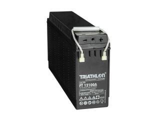 TRIATHLON FT12100 (12V - 104Ah) Záložní baterie  front terminal
