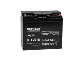 TRIATHLON LL12018 (12V - 18Ah) Záložní baterie  long life