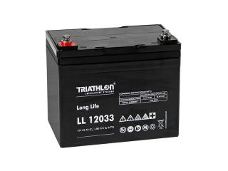 TRIATHLON LL12033 (12V - 33Ah) Záložní baterie  long life
