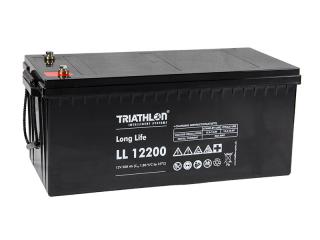 TRIATHLON LL12200 (12V - 200Ah) Záložní baterie  long life