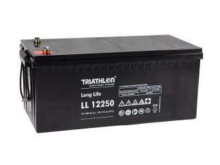 TRIATHLON LL12250 (12V - 250Ah) Záložní baterie  long life