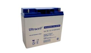 Ultracell UL18-12 (12V - 18Ah), VRLA-AGM záložní baterie