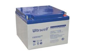 Ultracell UL26-12 (12V - 26Ah), VRLA-AGM záložní baterie