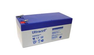 Ultracell UL3.4-12 F1 (12V - 3,4Ah), VRLA-AGM záložní baterie