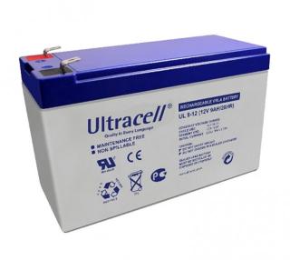 Ultracell UL9-12 F2 (12V - 9Ah), VRLA-AGM záložní baterie