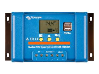 Victron Solární regulátor BlueSolar PWM-LCD&USB 12/24V-30A