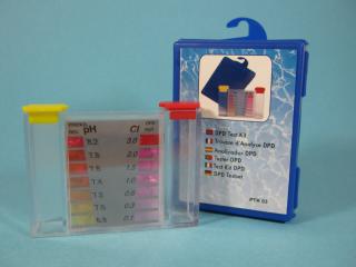 Bazénový tester pH+Cl  (Tabletkový tester)