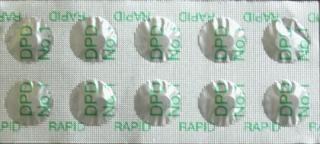 Náhradní tablety OXI do testeru (Bazénová chemie)