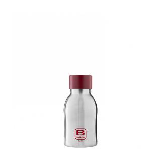 Bugatti B Bottles Twin Steel & Red termolahev 250 ml, BBT-SS250I3