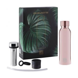 Bugatti dárkový set B Bottles Twin Rose Gold Lux termolahev a příslušenství, BBT-KRL500RS-N