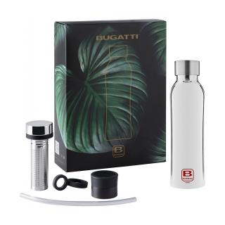 Bugatti dárkový set B Bottles Twin Silver Lux termolahev a příslušenství, BBT-KSL500IS-N