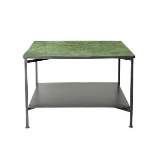 Konferenční stolek Bene, zelený, kov - 82042949
