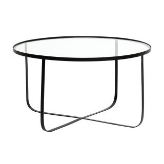Konferenční stolek Harper, černý, sklo - 48400377
