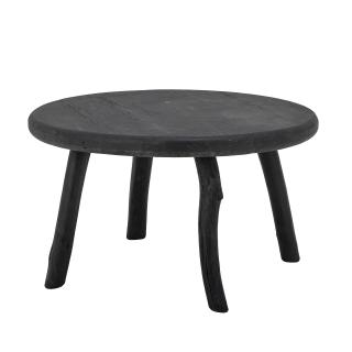 Konferenční stolek Milos, černý, rekultivované dřevo - 82054073
