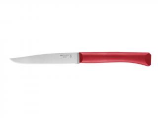 Opinel Bon Appetit steakový nůž s polymerovou rukojetí, červený, 001902