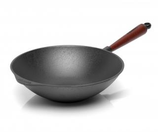 Skeppshult Traditional litinová wok pánev 30 cm, 0865T