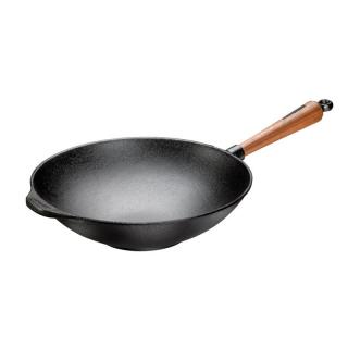 Skeppshult Walnut litinová wok pánev 30 cm, 0865V