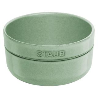 Staub keramická miska kulatá 12 cm/0,5 l, šalvějově zelená, 40508-185