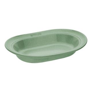 Staub keramický oválný talíř 25 cm, šalvějově zelená, 40508-184