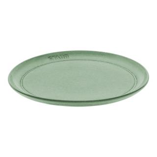 Staub keramický talíř 22 cm, šalvějově zelená, 40508-181