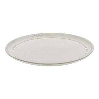 Staub keramický talíř 26 cm, bílá lanýžová, 40508-028