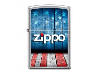 Zapalovač Zippo 25635 USA Stage Zippo Logo