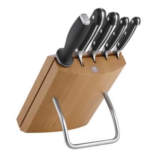 Zwilling Pro bukový blok s noži 6 ks, 38437-000