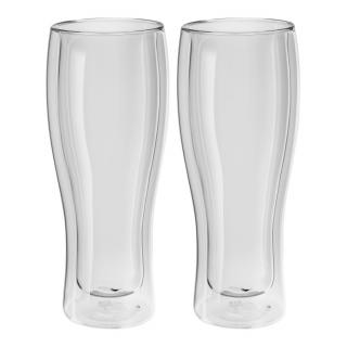 Zwilling Sorrento dvoustěnná sklenice na pivo, 2 ks, 414 ml, 39500-214