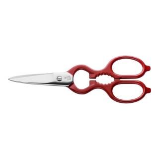 Zwilling univerzální nerezové kuchyňské nůžky 20 cm, červené, 43924-200