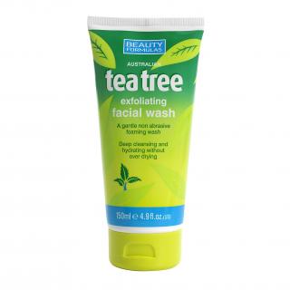 BEAUTY FORMULAS TEA TREE Pěnivý čistící gel na pleť 150 ml