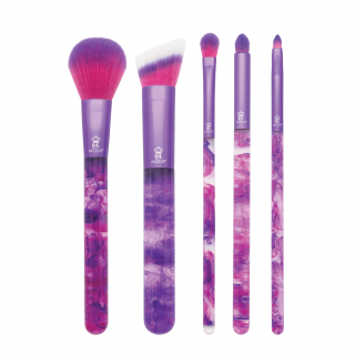 MŌDA BEAUTIFULLY BOLD BRUSHES™ SMOKE SHOW FULL FACE KIT 5PC SADA KOSMETICKÝCH ŠTĚTCŮ NA OBLIČEJ – 5KS